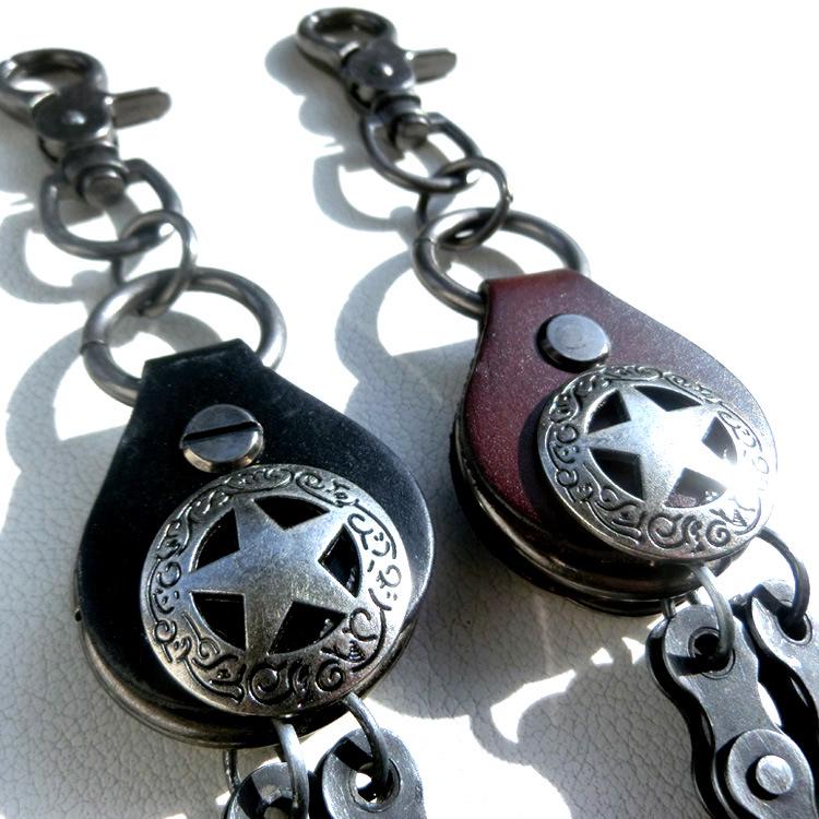 Trendy Hip Hop Star Shield Bicycle Waist Chain Pendant KL20