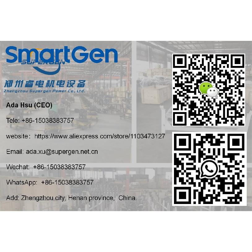 Smartgen MGC120 Small Genset Controller LED Display Auto Start Stop ATS Switching Control Panel Gasoline Generator Set Part