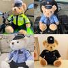 Интернет-знаменитость дорожный полицейский медведь кукла полицейский медведь плюшевый мишка кукла спецназ пожарный медведь рекламные мероприятия сувенир