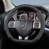 Подходит для Dodge Рулевое колесо с текстурой матового углеродного волокна, из замши. Подходит для Chenger Journey Charger Caliber Durango