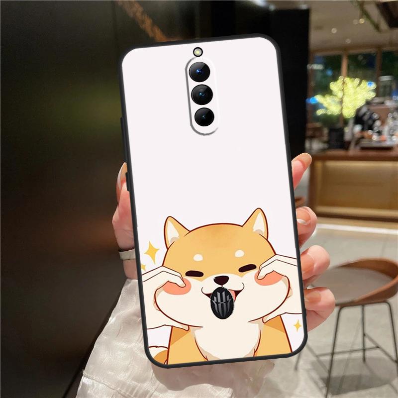 Cartoon Corgi Dog Case For ZTE Nubia Red Magic 8 Pro 8S Pro Plus RedMagic 9 Pro Plus 6 7 6S 7S 6R 5S 5G Cover