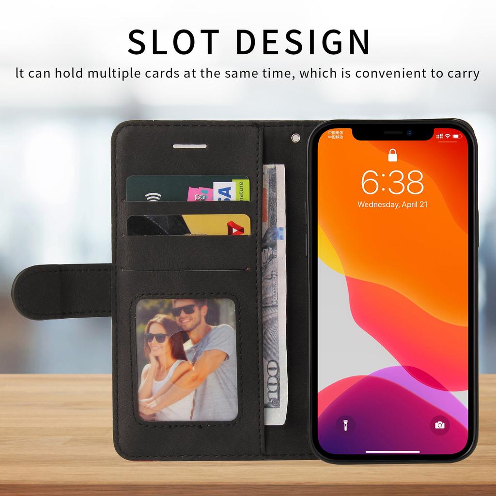 Кожаный чехол-книжка с подставкой и принтом для Samsung Galaxy Tab S10 Lite/S10 FE/S9/S9 FE