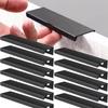 Aluminum Alloy Cabinet Pulls Modern Design Durabl Furniture Handles Invisible Installation Long Strip Drawer Knobs Cabinet Door