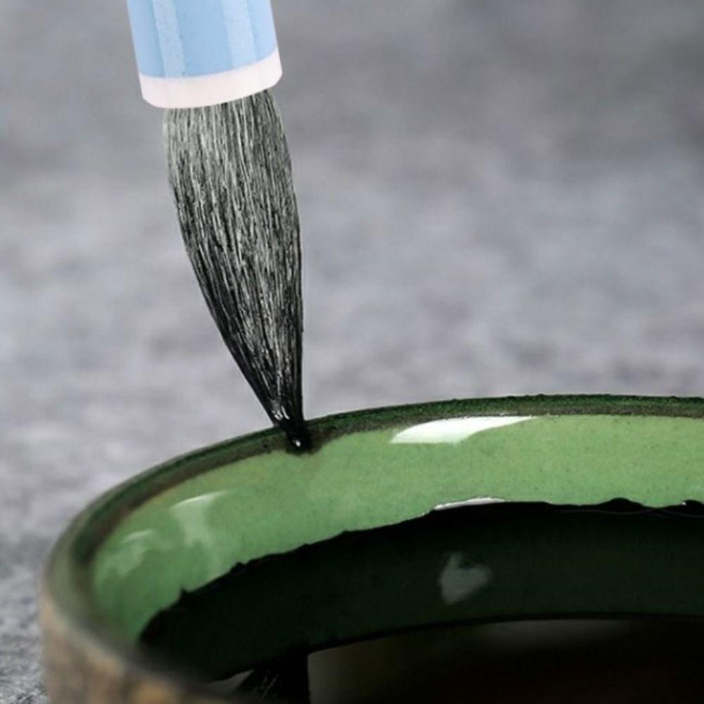 Кисть для китайской каллиграфии из волчьей шерсти, кисть для масляной живописи, кисть для акварели