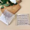 Acrylic Nail Drill Storage Box Transparent Jewelry Collection Box Nail Art Display Case  Earring