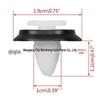 Fiat Door Trim Panel Clips: Compatible with Models 71728806, 8565.43, 856543