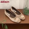 Мода Мода Туфли-балетки женские с бантом-бабочкой и увеличивающей рост подошвой женская обувь с мелким вырезом круглый носок женские балетки слипоны новые