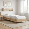 Bed Frame Sonoma Oak 80 x 200 cm Particleboard