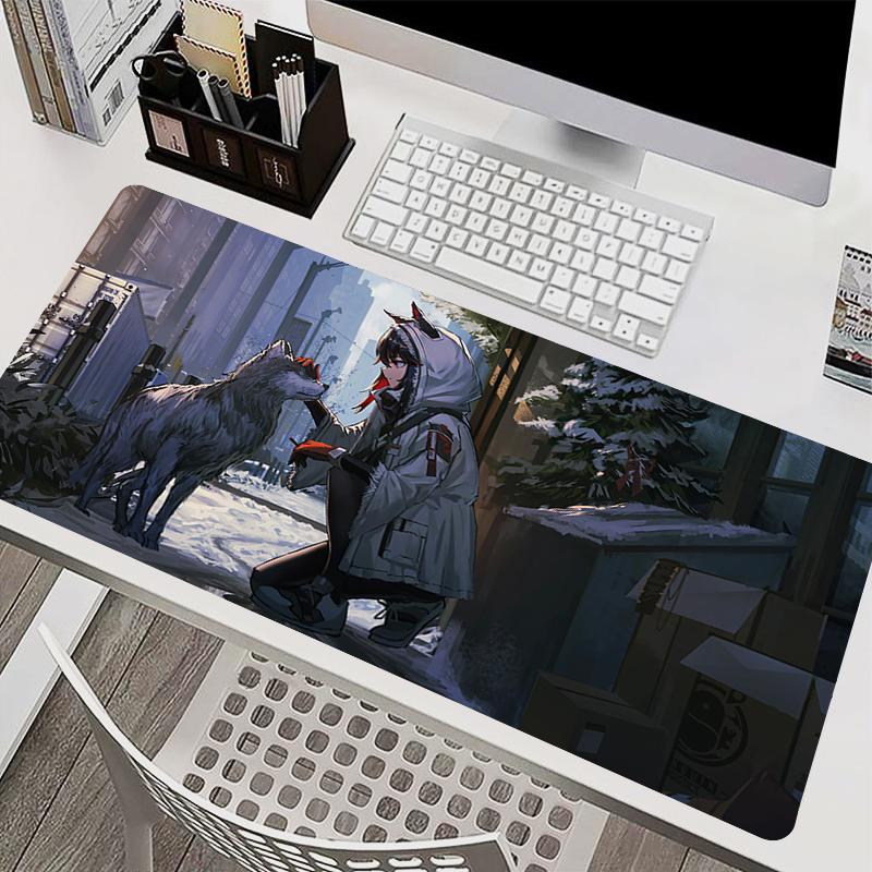 900x400 Коврик для мыши Офисный ПК Аниме Arknights Texas Игровые аксессуары Клавиатура Коврик для мыши Ноутбук Расширенный коврик для стола XXL Ковер