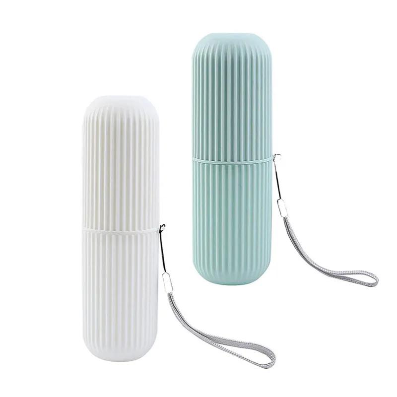 Дорожная портативная чашка для зубной щетки, держатель для зубной пасты в ванной комнате, чехол для хранения, коробка-органайзер, чашка для хранения туалетных принадлежностей, новый креативный