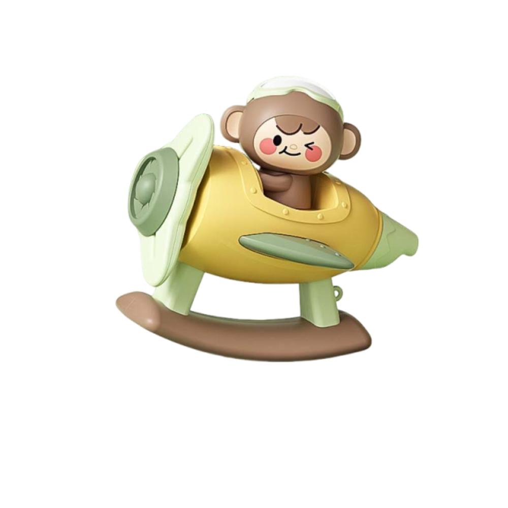 Airplane-Shaped Kids Whistle Toy Cartoon Pattern Music Toy Cute Airplane Whistle  Kids Gift