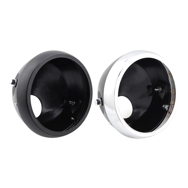 Motorcycle Headlight Housing Round Practical Turn Light Protection Cover Modification for Motorbike Accessories