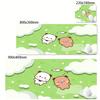 Большой игровой коврик для мыши BuBu DuDu Kawaii, коврик для мыши из натурального каучука, коврик для игровой мыши Gamer Xxl, офисный коврик для ПК-клавиатуры, милый коврик для стола