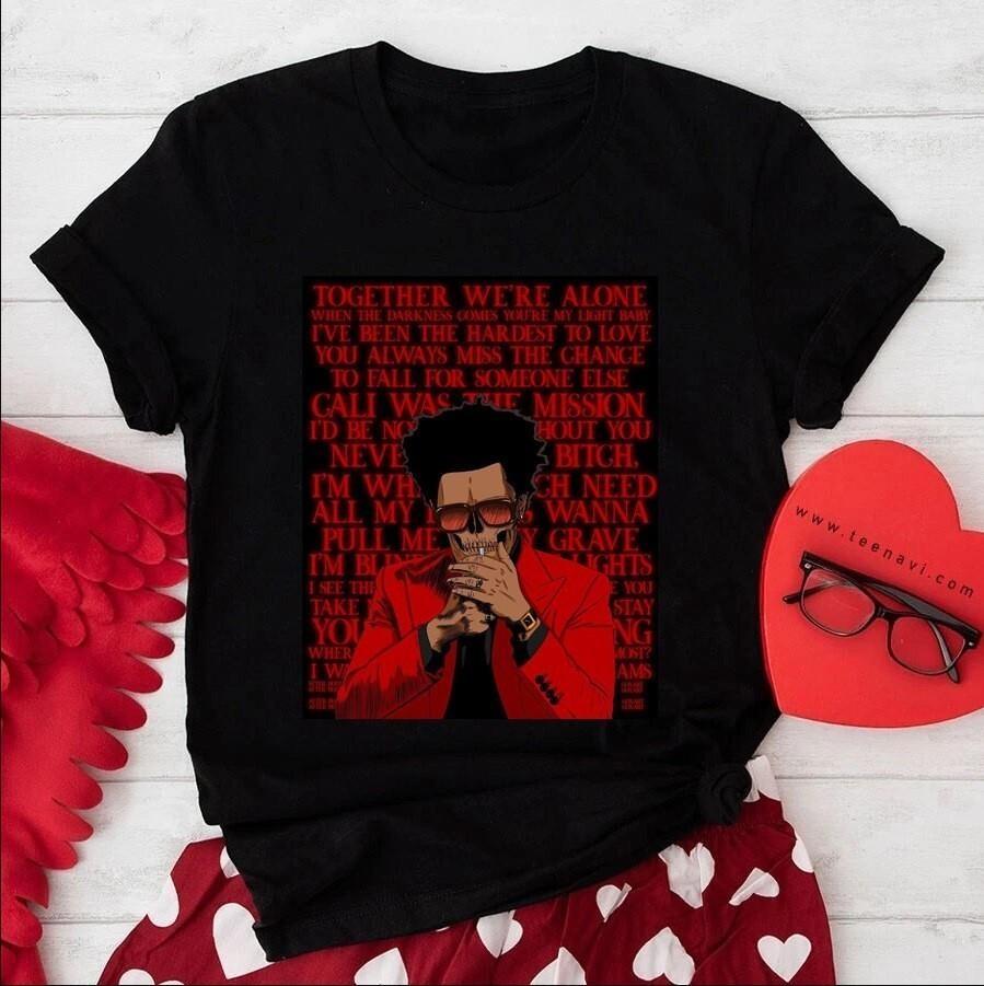 The Weeknd After Hours til Dawn Tour 2025 Арт Классическая Футболка S-5XL Унисекс Футболка