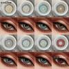 Colored Contact Lenses Natural Brown Contact Lenses Blue Beauty Soft Lenses Red Fashion Makeup Colored Contact Lenses 1 Pair