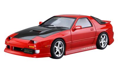Aoshima Bunka Kyozai The Tuned Car Series Mazda BN Sports FC3S 1989 Пластиковая модель 1/24 № 40 RX-7