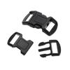 Dual Adjustable Outdoor Bag Buckles Paracord Bracelet Accessories Curved Buckle Strap Webbing Tool
