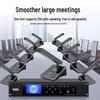 Беспроводная цифровая конференц-микрофонная система HuiDu HD-8310 (Китайская версия)