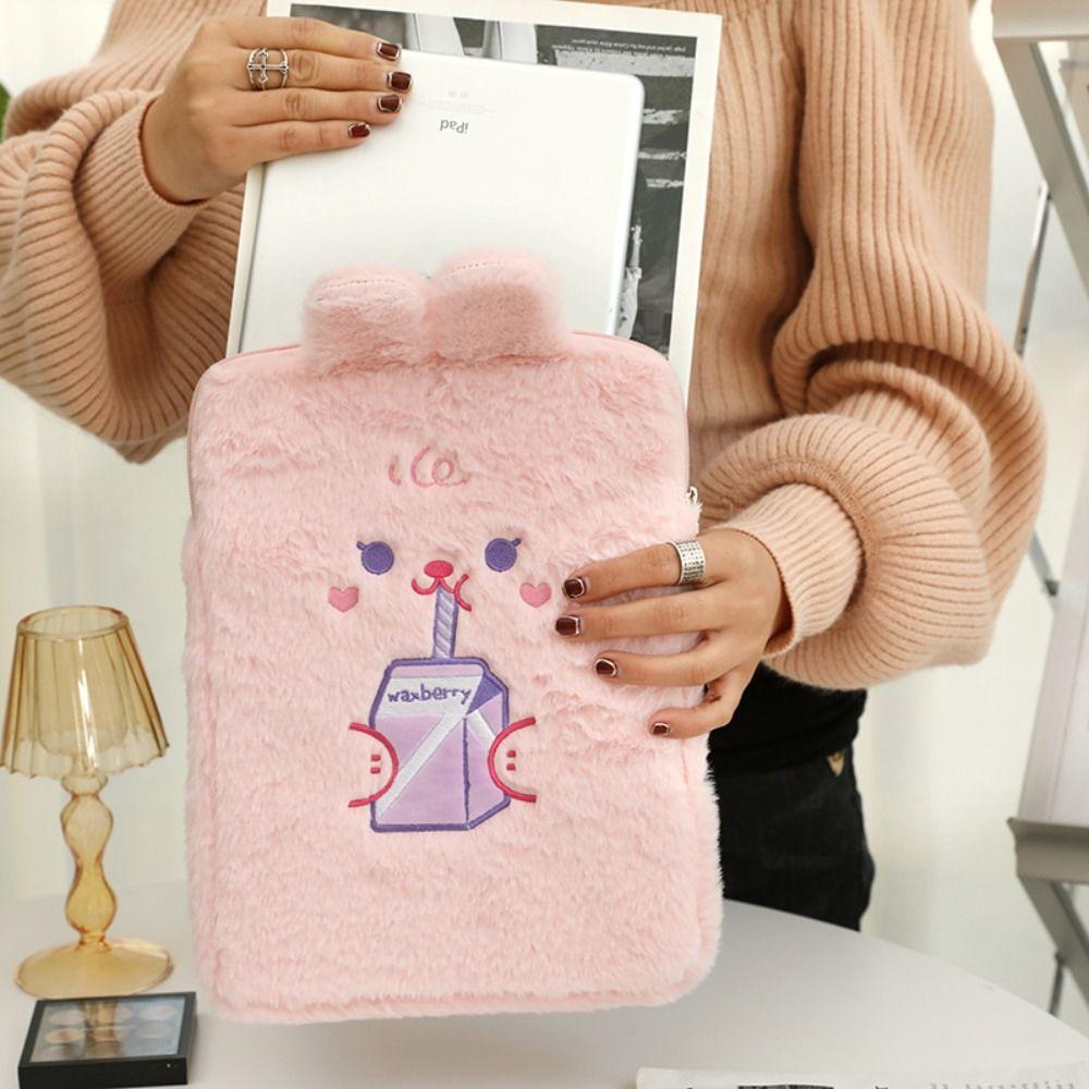 Portable Rabbit Case 9-11 Inch iPad Protective Case Cute Notebook Storage Bag  for Women Girl