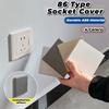 Home Hardware ABS Крышка выключателя Ультратонкая Панель 86 типа Заглушка Панели Декоративная крышка панели