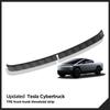 For Tesla Cybertruck 2025 Front Trunk Threshold Strip TPE Bumper Trunk Protection Strip Car Pickup Accessories