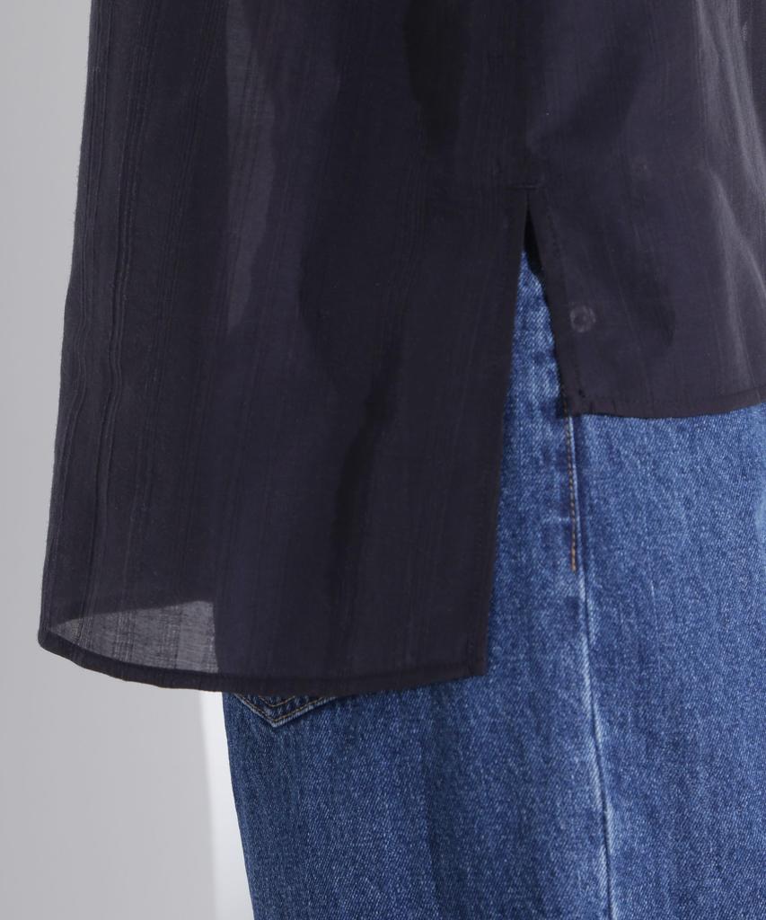 Nano Universe Poncho Design Size F Women's Shirt, 120, Navy, 669-5121311