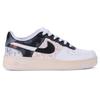 Nike Air Force 1 LE Кожаные Нескользящие Амортизирующие Устойчивые к истиранию Низкие Скейтбордические Кроссовки GS Серый Белый Черный DH2920-111(КомандаР-)