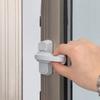 Window Door Sash Lock Plastic Child Safe Security Window Door Sash Lock Safety Lever Handle Sweep Latch