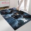 2K Games Carpet Rug for Living Room Bedroom Home Sofa Decoration,Kids play Nonslip Floor Mat