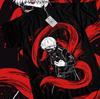 Футболка Tokyo Ghoul Кен Канеки Манга Стрип Ужасы Аниме Черная Футболка Футболка Все Размеры