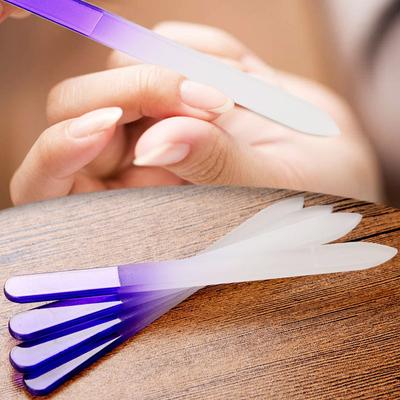 Прочная пилка для ногтей Polijst Vijl Crystal Glass Buffer Nail Art Manicure Device Pro Tool Lime Unghia