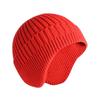 Thick Knitted Earmuff Hat Solid Color Warm Beanie Hat Fashion Winter Earmuff Cap  Men Women