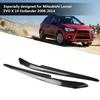 2Pcs Car Headlight Carbon Fiber Eyelids Eyebrows for Mitsubishi Lancer EVO X 10 2008 2014