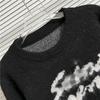 European Trendy Brand Ys Mohair Round Neck Sweater - Unisex Autumn/Winter Edition