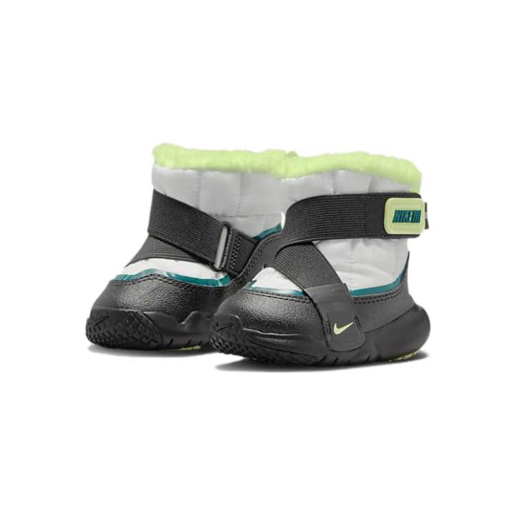 Nike Flex Advance Скользкие, Износостойкие, Термо Снежные ботинки Серый Черный Младенцы и малыши DD0303-001
