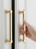 Zinc Alloy Pearl Gold Cabinet Knobs Kitchen Door Handles Drawer Cupboard Door Handle Cabinet Handles for Furniture Hardware