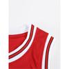 2026 Classic Red Personality Basketball Game Suit American Basketball Vest