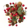 Сувенирная подставка 20 шт. Искусственные ягоды падуба, 100 шт. Мини 10 мм Имитация ягод Декор на проволоке для украшения рождественской елки Цветочный венок DIY
