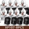 Средневековый Замок Солдат Фигурки Строительные Блоки Военный Рыцарь-Дракон Стражник Бронированный Воин Пехотинец Меч Копье Кирпичики Игрушка Мальчик