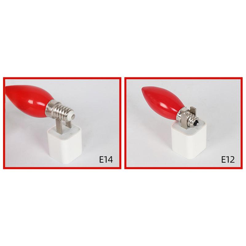 1шт светодиодная лампа для алтаря E12/E14 красная свеча Будда лампа храм декоративная лампа