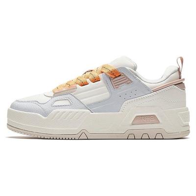 Удобные универсальные модные прочные дышащие низкие кроссовки для скейтбординга женские кроссовки белые оранжевые серые 122348073-2