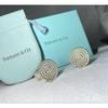 Used Good Condition Rare TIFFANY Tiffany Twisted Rope Design Vintage Cufflinks Button Cufflinks Sterling Silver SV925 Included