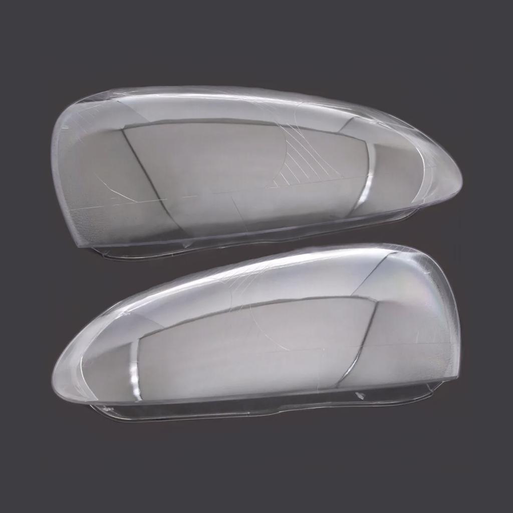 2PCS Front Headlight Lens Headlamp Clear Cover 1K6941005S For VW MK5 2005-2009