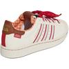 adidas Disney X Originals Superstar 2 Универсальные Удобные Нескользящие Низкие Детские Кроссовки Детские кроссовки Молочно-белые Красные KK4472