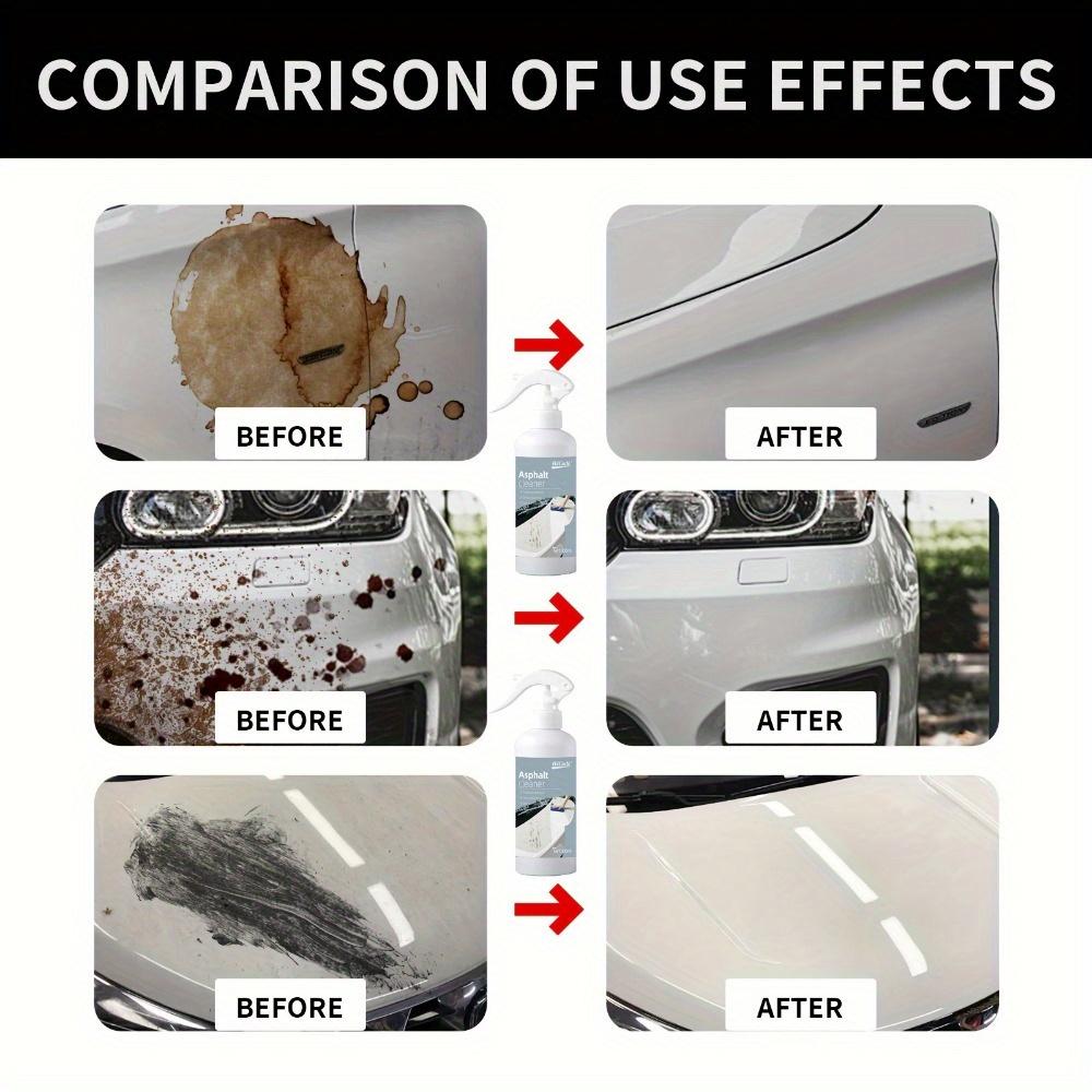 Car Asphalt Remover Oil Stains Bird Droppings Flying Paint Remove Surface Maintenance Coating and Brightening Remover Eliminates Residue Removal
