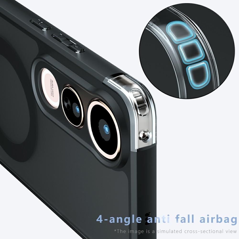 Чехол для vivo V50 Lite 5G/V50 Lite 4G, совместимый с MagSafe, матовая накладка на телефон из ТПУ+ПК