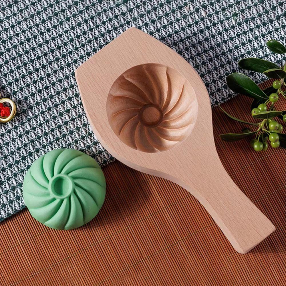 Ручная форма для пароварки хлеба из массива дерева, инструмент для паровых булочек с начинкой, полезная деревянная форма для баоцзы, кондитерская