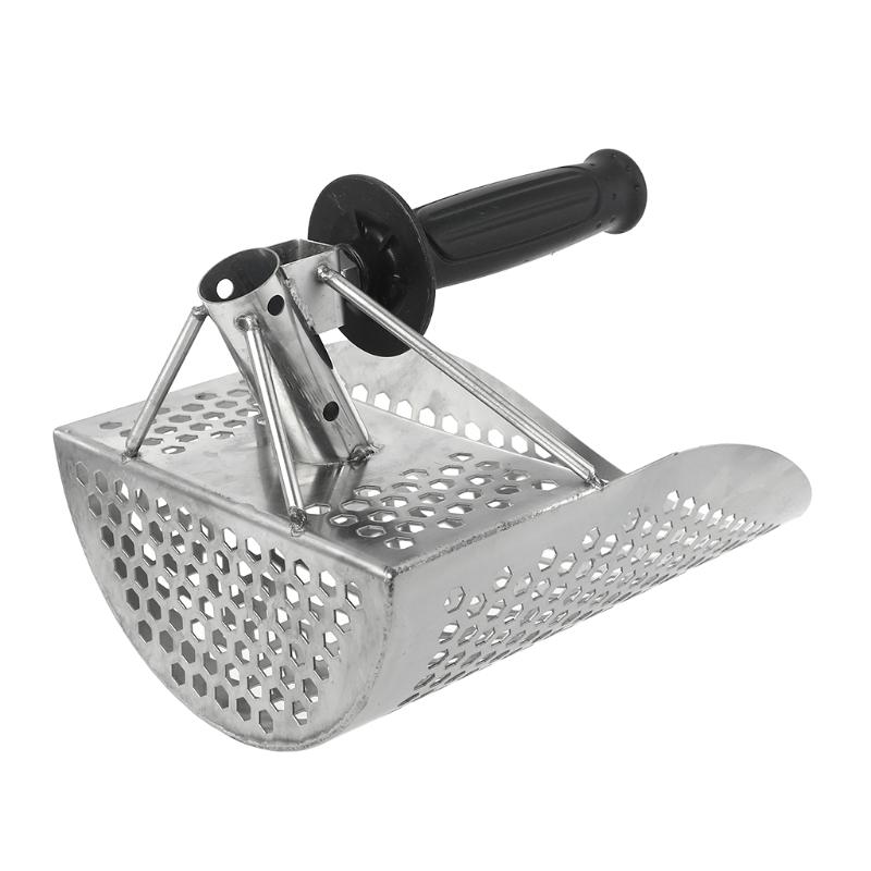 Совок для пляжа, лопата, металлоискатель, совки для песка, металлоискатель для обнаружения сокровищ, охотничий инструмент из нержавеющей стали, шестигранник