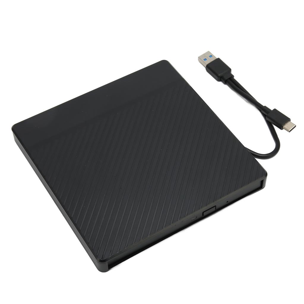 External DVD Drive Box Type A Type C Interface 9.5mm Thickness 5Gbps Transfer Portable USB3.0