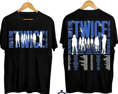 Twice This Is For World Tour In US 2026 Shirt This Is For Twice T-shirt Unisex T-Shirt